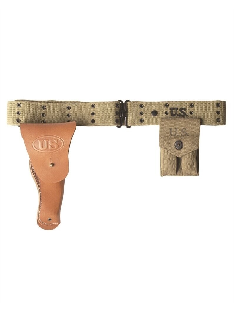 MIL-TEC US M36 taktinis diržas (repro) smėlinė MIL-TEC US M36 taktinis diržas (repro) smėlinė