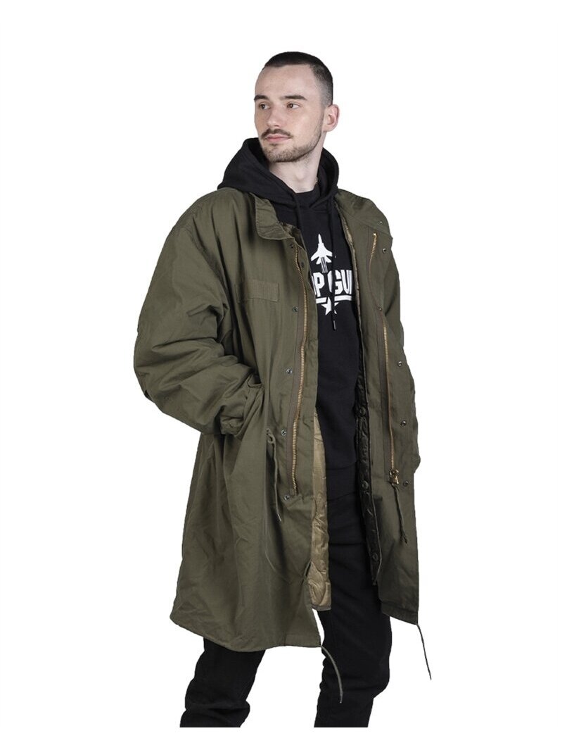 Mil-Tec US M65 viršutinė Parka su įdėklu 10122001, alyvžalia Mil-Tec US M65 viršutinė Parka su įdėklu 10122001, alyvžalia