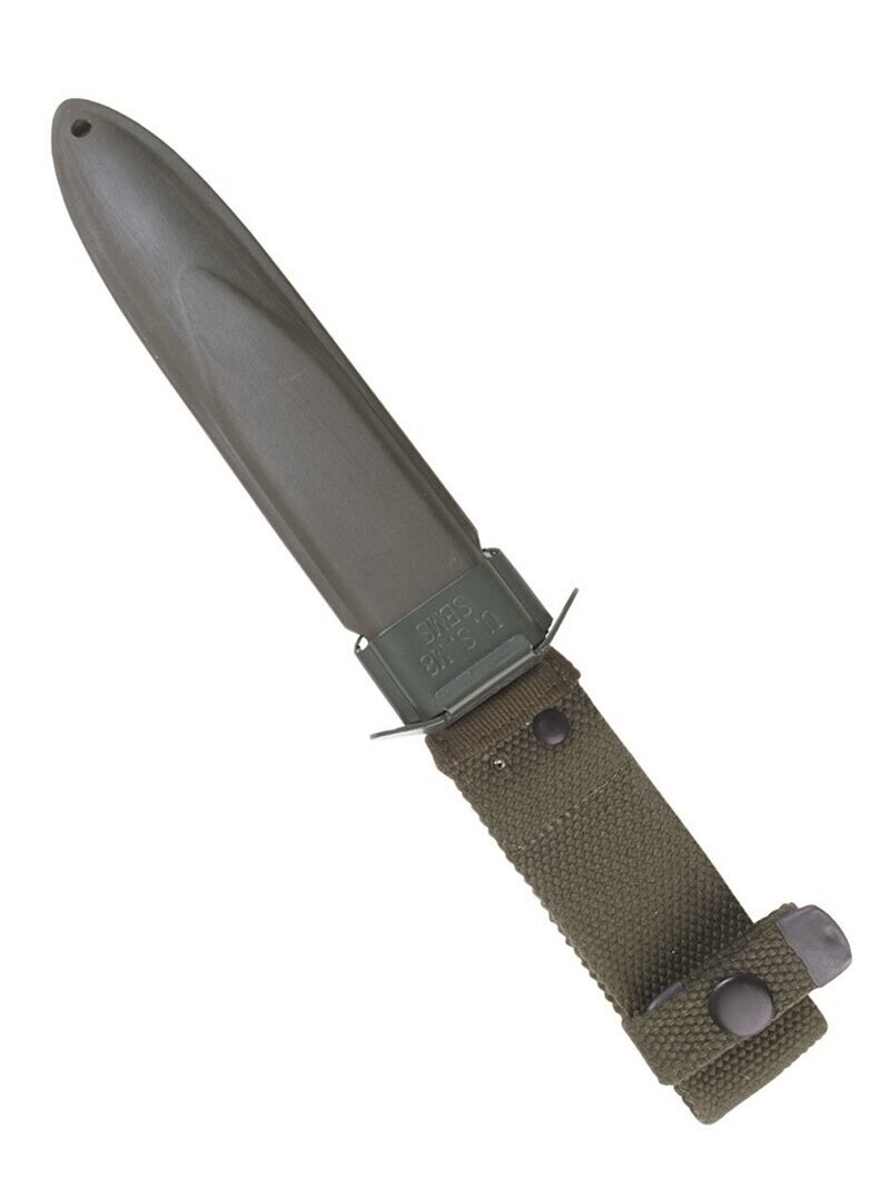 MIL-TEC US M8 PVC taktinis peilis daina F.M3 A.M4 juoda MIL-TEC US M8 PVC taktinis peilis daina F.M3 A.M4 juoda