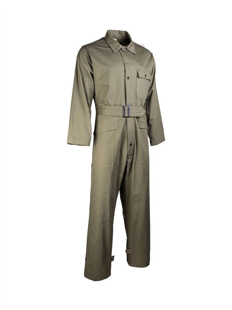 MIL-TEC US No.7 HBT Kombinezonas (repro) alyvžalia MIL-TEC US No.7 HBT Kombinezonas (repro) alyvžalia