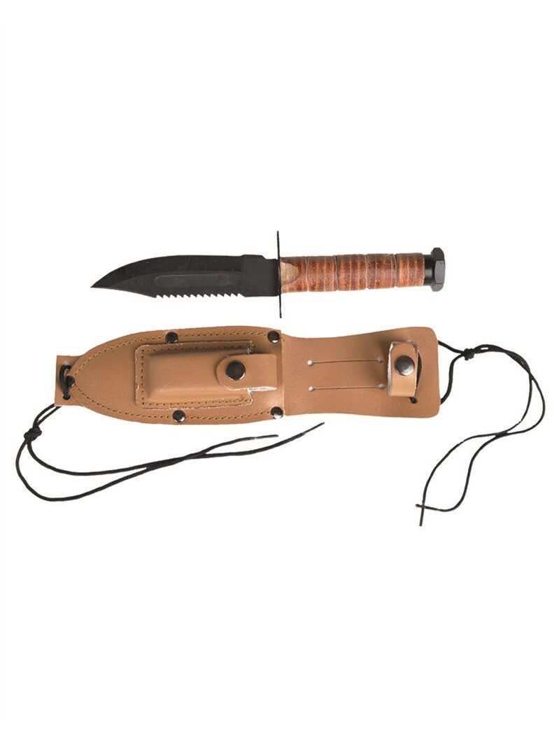 MIL-TEC US Pilot Survival peilis juodas