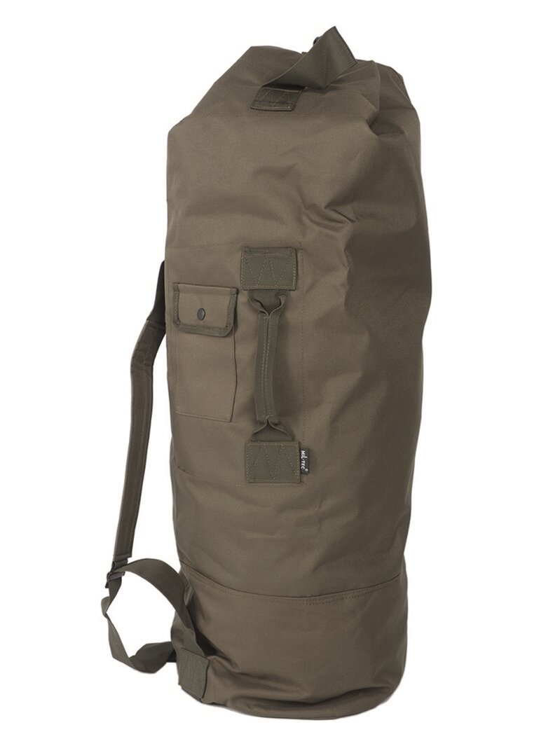 MIL-TEC US Polyester didelis dufelis su dvigubais dirželiais 13853101 alyvžalia
