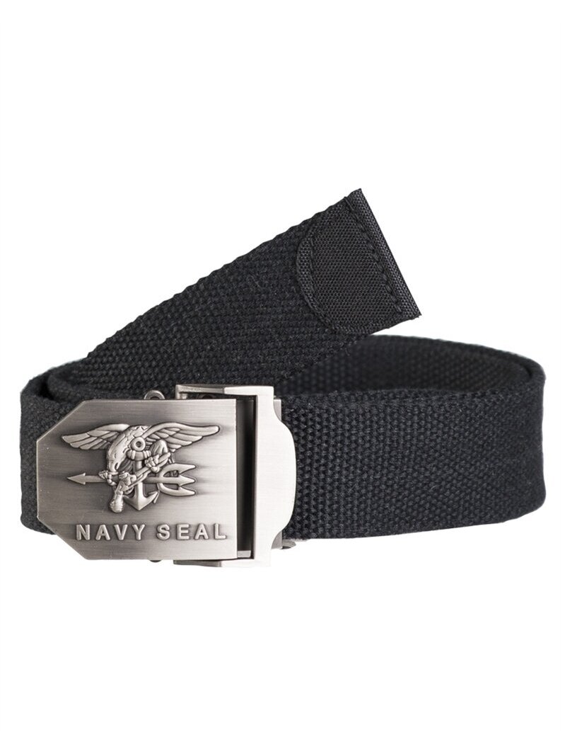 MIL-TEC US Seal diržas 38 mm juoda