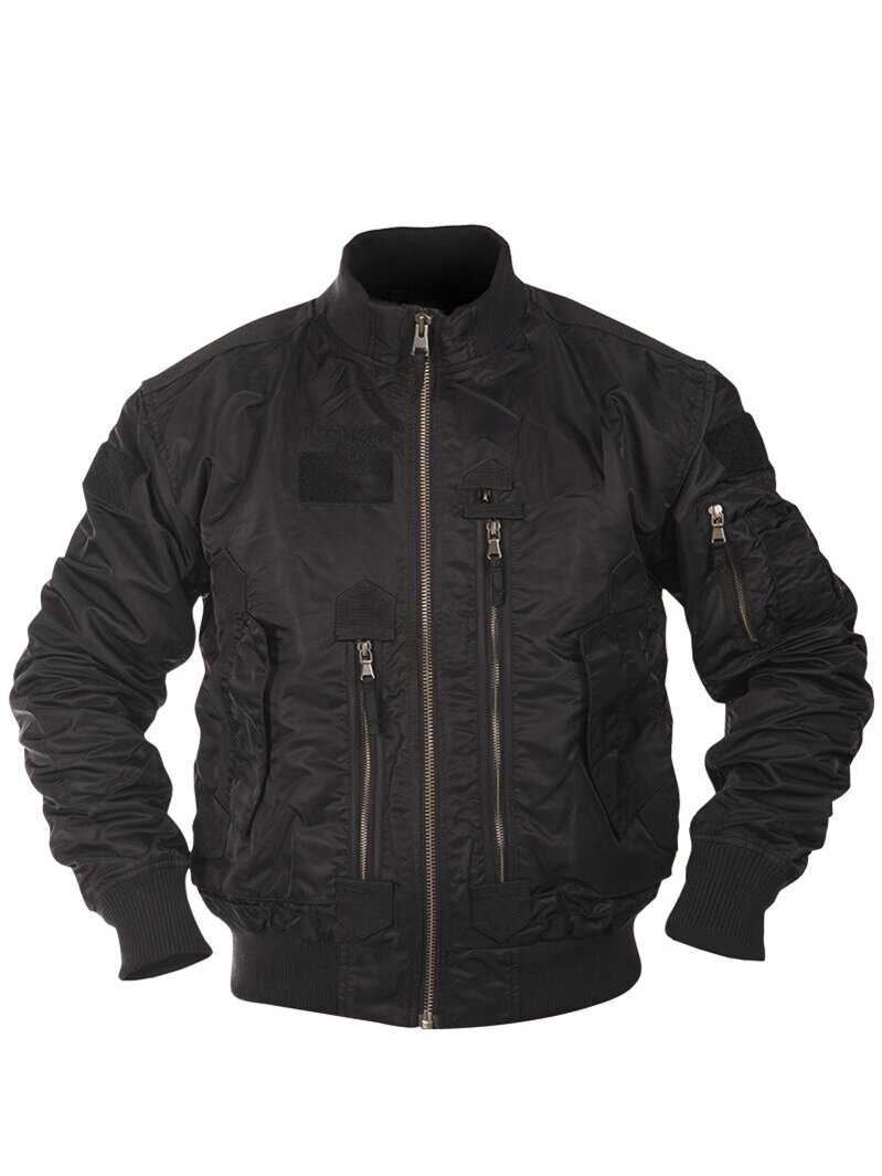 MIL-TEC US Tactical Flight Jacket 10404602 juoda