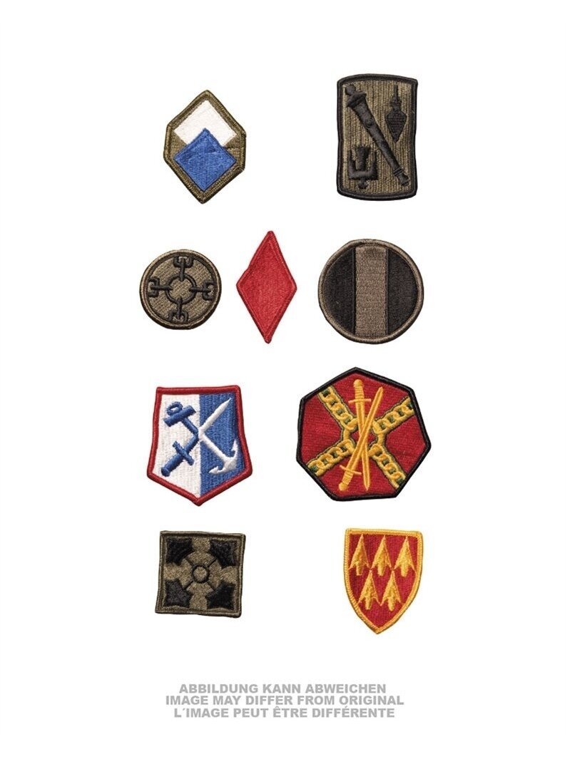 MIL-TEC Us Textil Insignia Assortment (25pcs.) 91715600