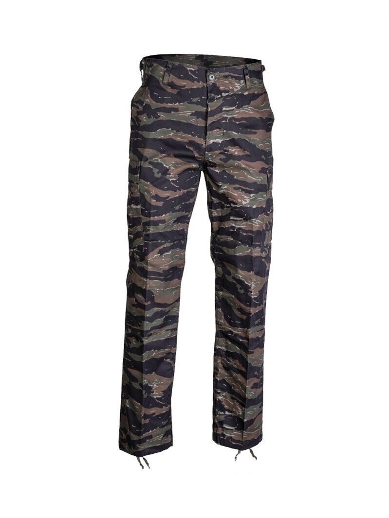 MIL-TEC US Tiger Stripe BDU stiliaus lauko kelnės tigrinė
