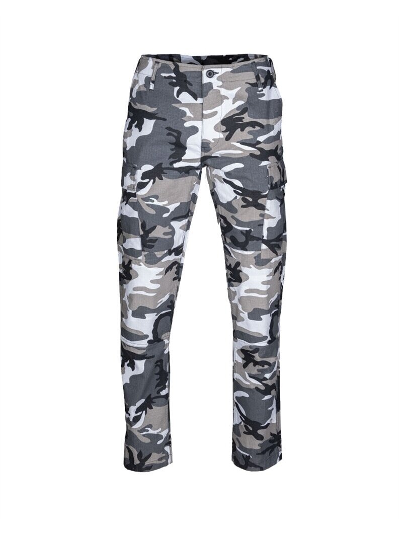 MIL-TEC US Urban R/S BDU lauko kelnės "Slim Fit" juodos