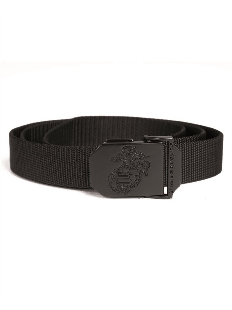 MIL-TEC USMC 30 mm taktiniu diržas juoda MIL-TEC USMC 30 mm taktiniu diržas juoda