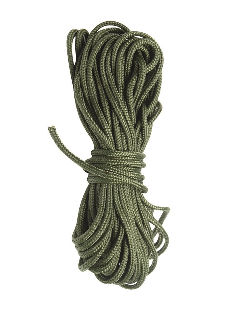 MIL-TEC Utility Cord 15 M praktinė virvė alyvžalia MIL-TEC Utility Cord 15 M praktinė virvė alyvžalia