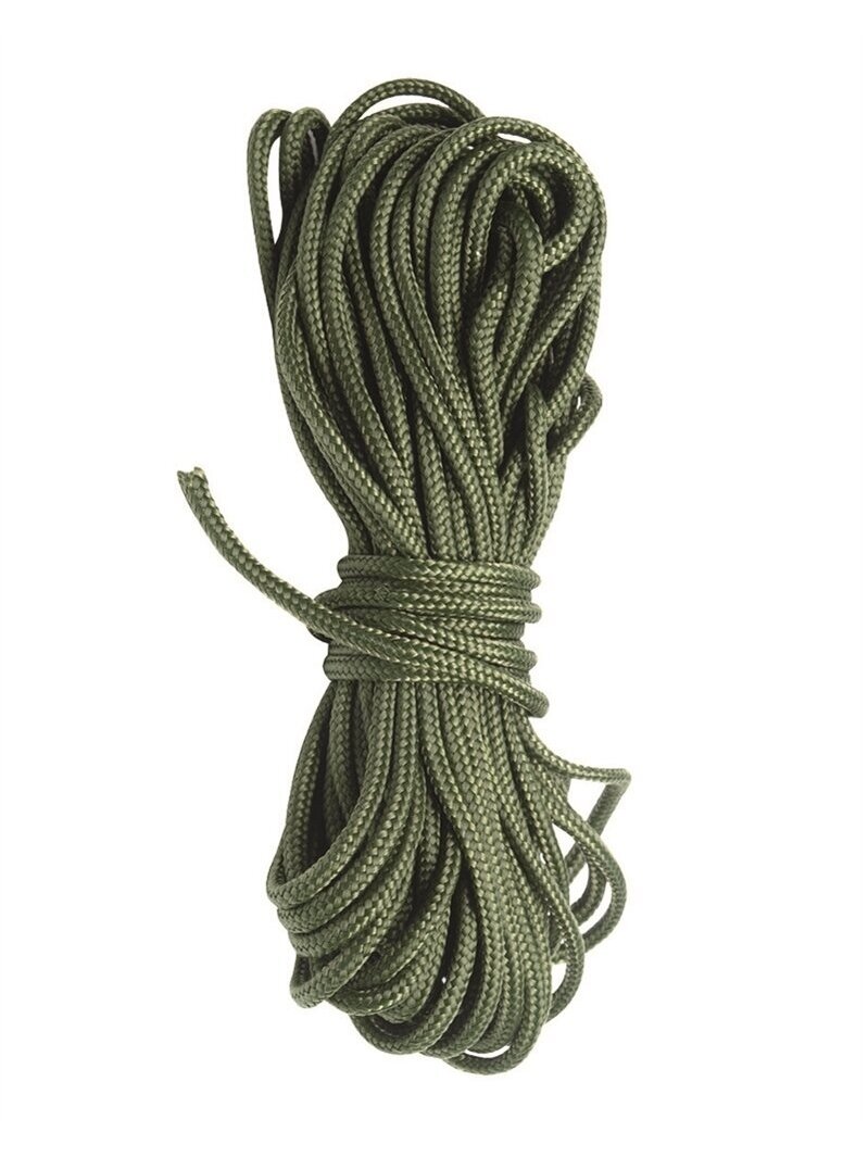 MIL-TEC Utility Cord 15 M praktinė virvė alyvžalia MIL-TEC Utility Cord 15 M praktinė virvė alyvžalia