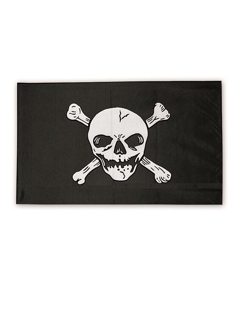 MIL-TEC vėliava Pirate (Jolly Roger) juoda MIL-TEC vėliava Pirate (Jolly Roger) juoda