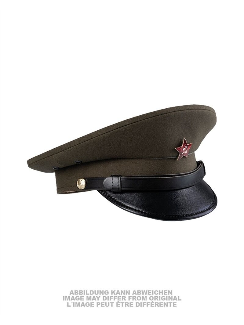 MIL-TEC Visor Hat With Star Like New 91244525 alyvžalia MIL-TEC Visor Hat With Star Like New 91244525 alyvžalia