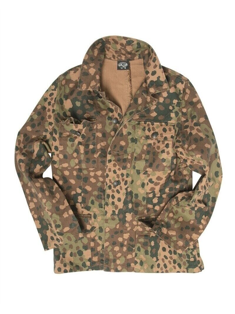 Mil-Tec Vokiška WWII M44 PEA lauko striukė 18186100, kamufliažinė Mil-Tec Vokiška WWII M44 PEA lauko striukė 18186100, kamufliažinė