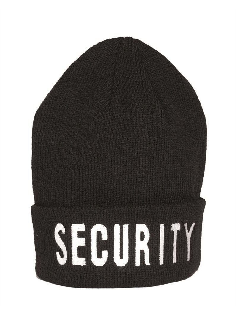 MIL-TEC žiūrėjimo kepurė su „security" išsiuvinėjimu juoda MIL-TEC žiūrėjimo kepurė su „security" išsiuvinėjimu juoda