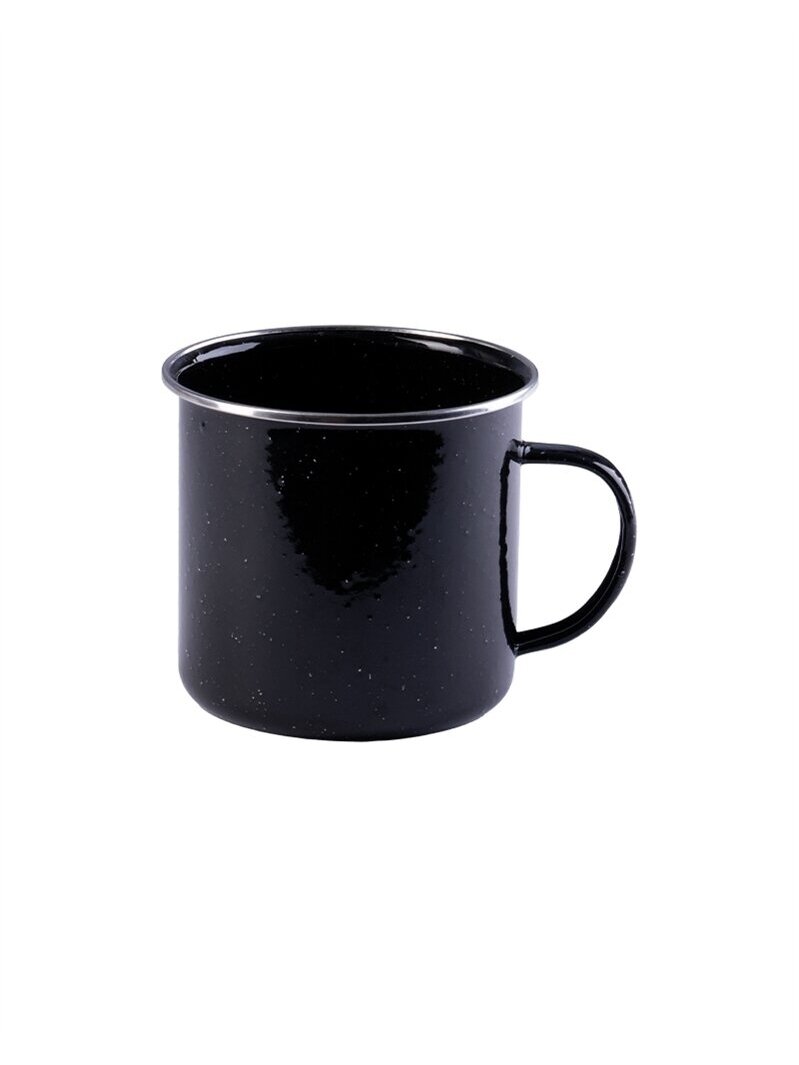 MIL-TEC Western Cup Enamelled 350ml juoda MIL-TEC Western Cup Enamelled 350ml juoda