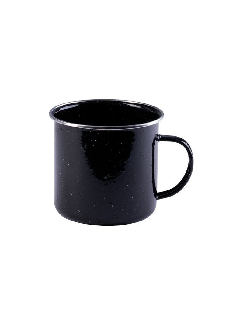 MIL-TEC Western Cup Enamelled 350ml juoda