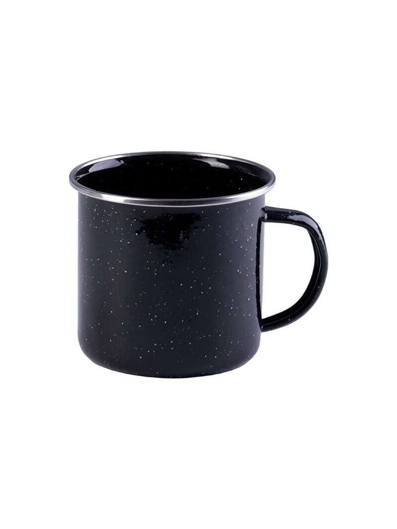 MIL-TEC Western Cup Enamelled 680ml juoda