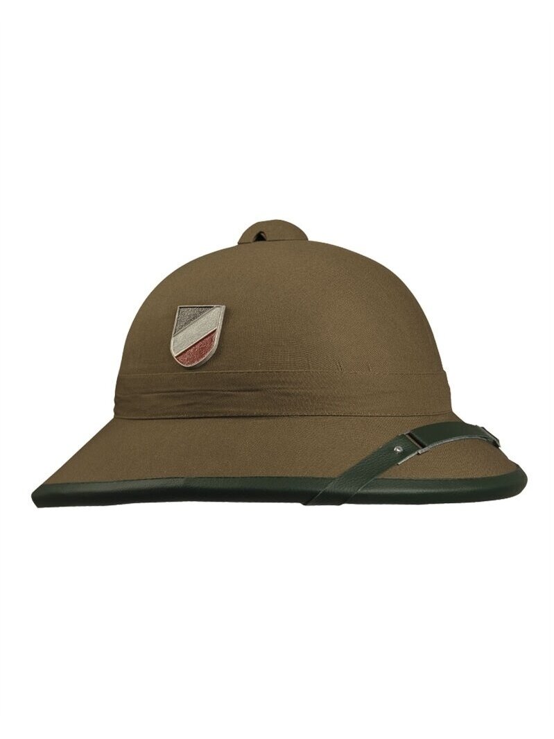 MIL-TEC WWII Tropinė Šalma su Akiniais Repro 16687500 smėlinė