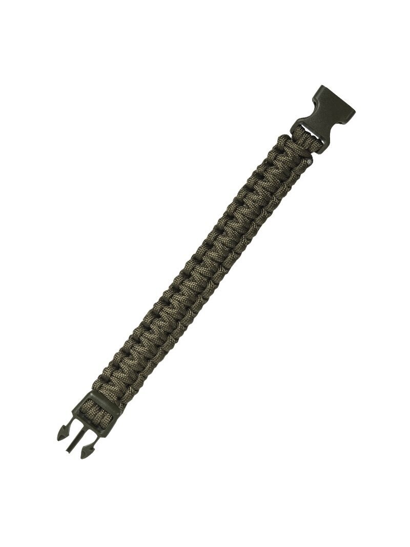 MIL-TEC 22mm Para Bracelet W. Plastic Closure paracord apyrankė alyvžalia 1 MIL-TEC 22mm Para Bracelet W. Plastic Closure paracord apyrankė alyvžalia 1
