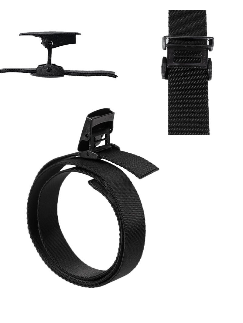 MIL-TEC Taktinis elastinis diržas su greitu užsegimu 38mm juoda 1