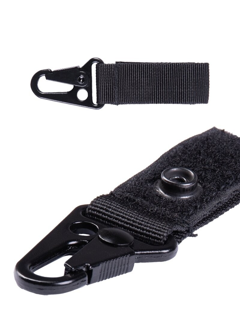 MIL-TEC taktinis raktų laikiklis 7cm juoda MIL-TEC taktinis raktų laikiklis 7cm juoda
