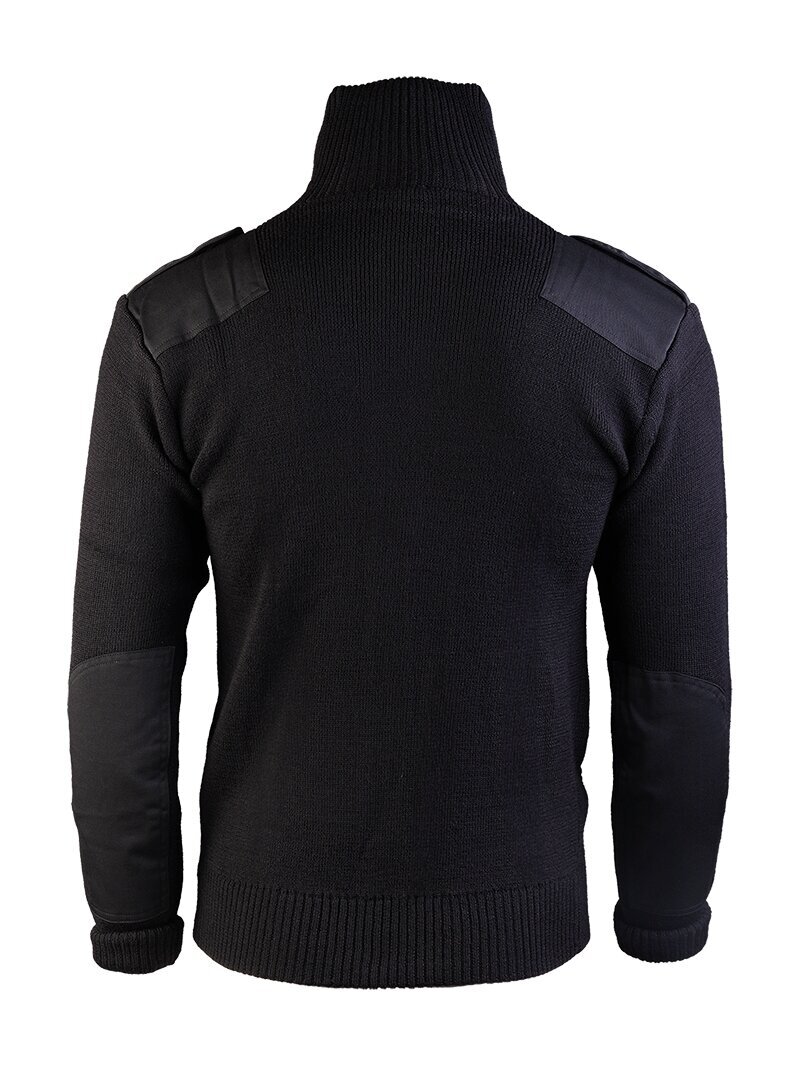 MIL-TEC Megztinis Cardigan 80/20 juoda 1