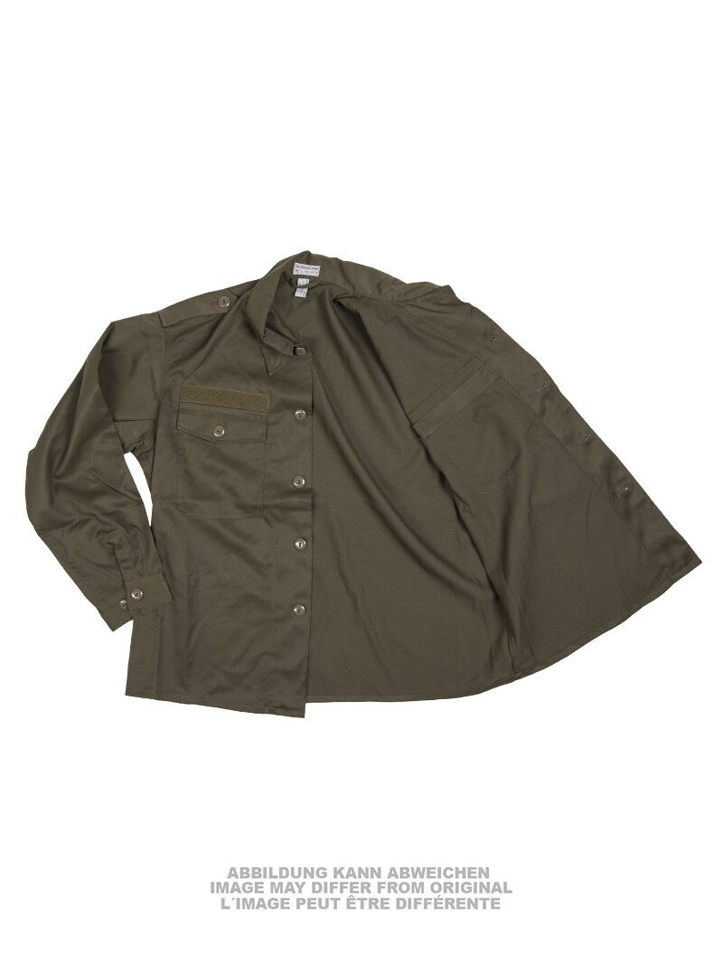 MIL-TEC Austrian Field Shirt 104-116 alyvžalia 1 MIL-TEC Austrian Field Shirt 104-116 alyvžalia 1