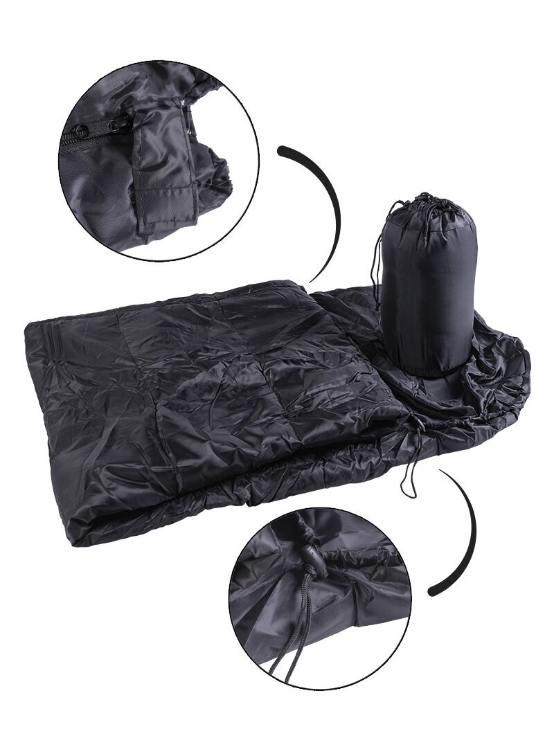 MIL-TEC Commando Sleeping Bag 14102002 juoda 1