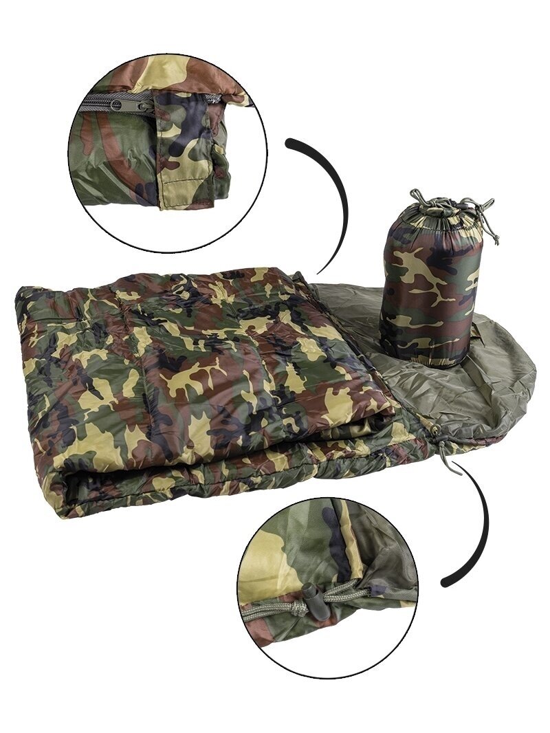 MIL-TEC Commando Miegmaišis 14102020 alyvžalia 1