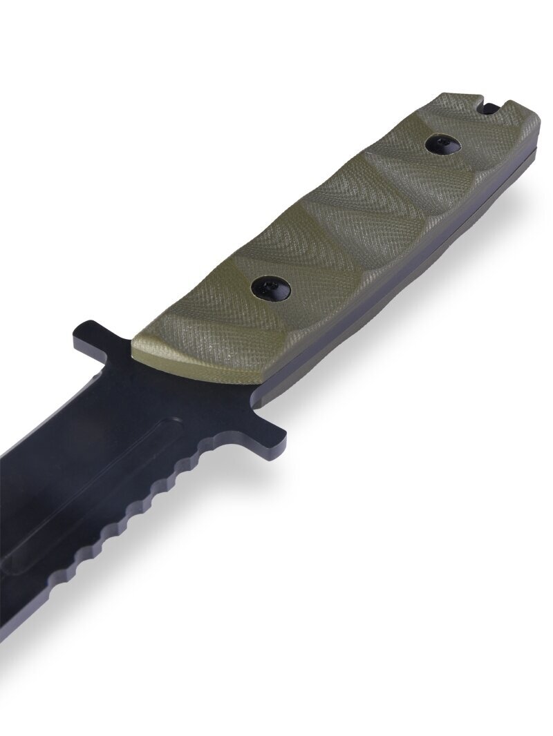 MIL-TEC Fighting Knife New With Czech Sheath Like New 91535100 kamufliažinė 1