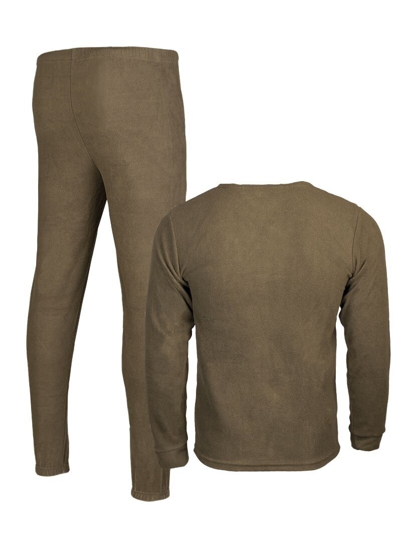MIL-TEC Fleece apatinių rūbų komplektas su apvaliu kaklu alyvžalia 1 MIL-TEC Fleece apatinių rūbų komplektas su apvaliu kaklu alyvžalia 1