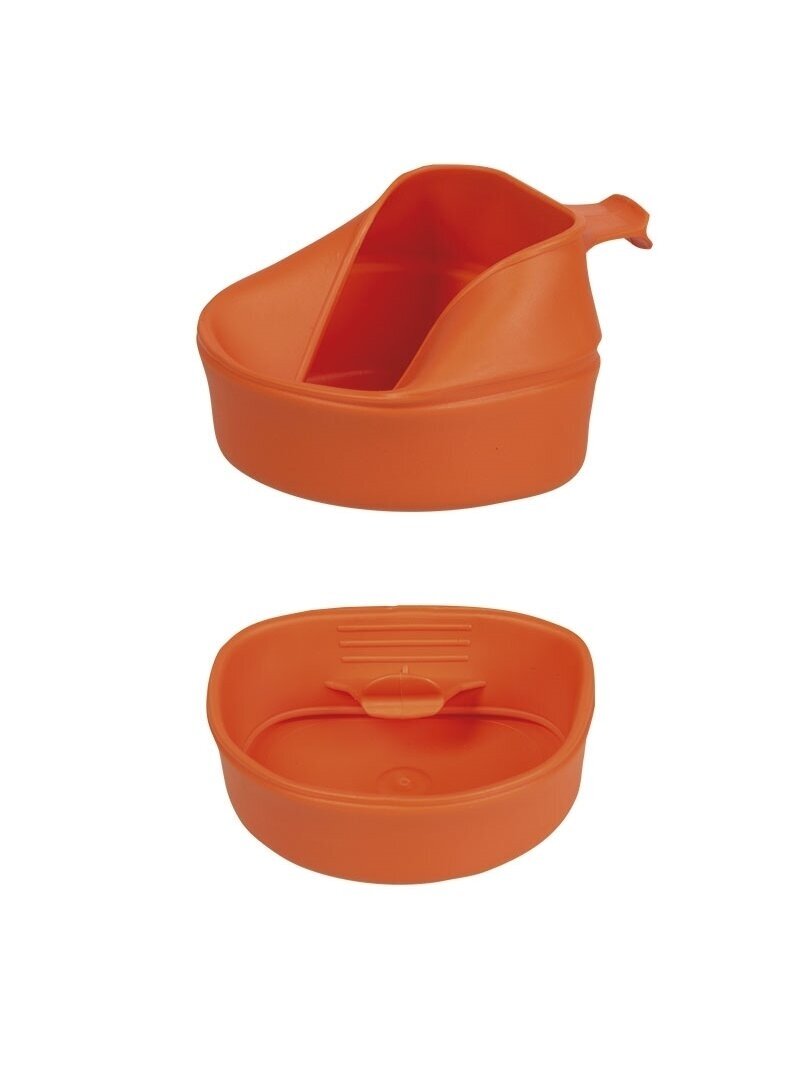 MIL-TEC Fold-a-cup® sulankstomas puodelis 200 ml oranžinis 1 MIL-TEC Fold-a-cup® sulankstomas puodelis 200 ml oranžinis 1