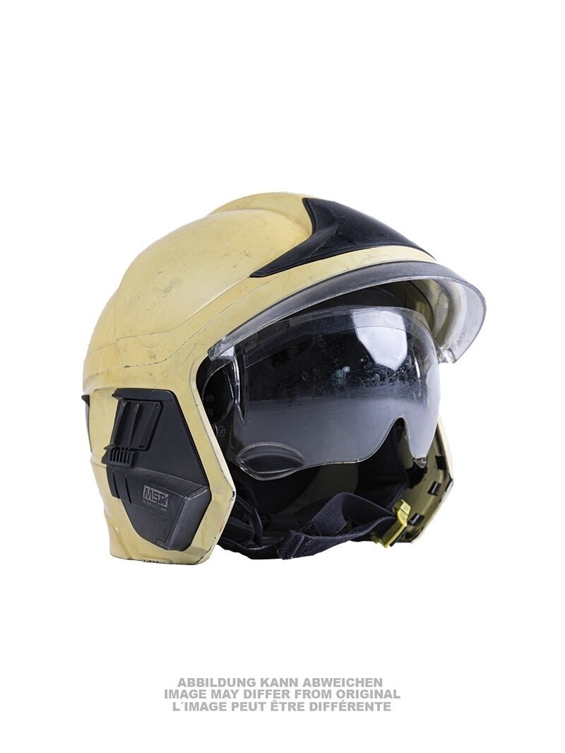 MIL-TEC Ger.firefight Helmet′bullard Magma′/′msa′used Deco 91667250 1