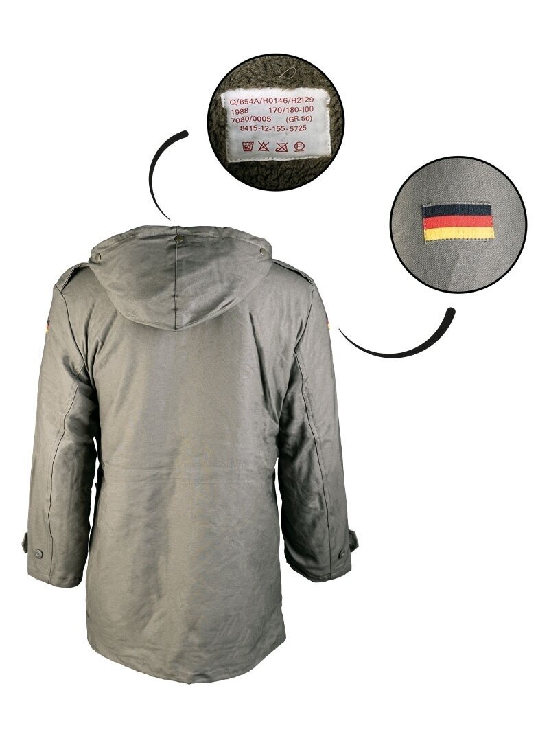 MIL-TEC Vokiška Parka su Pamušalu 10102001 alyvžalia 1