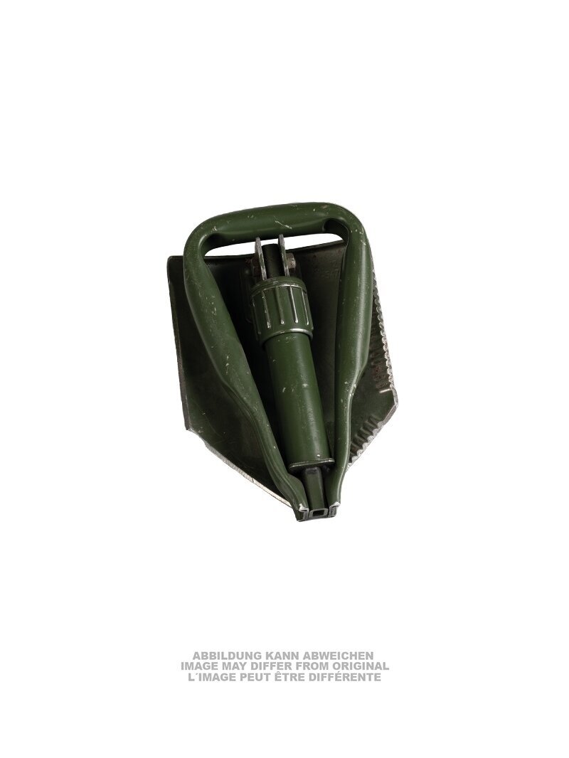 MIL-TEC German Trifold Shovel Without Cover Used 91552050 1