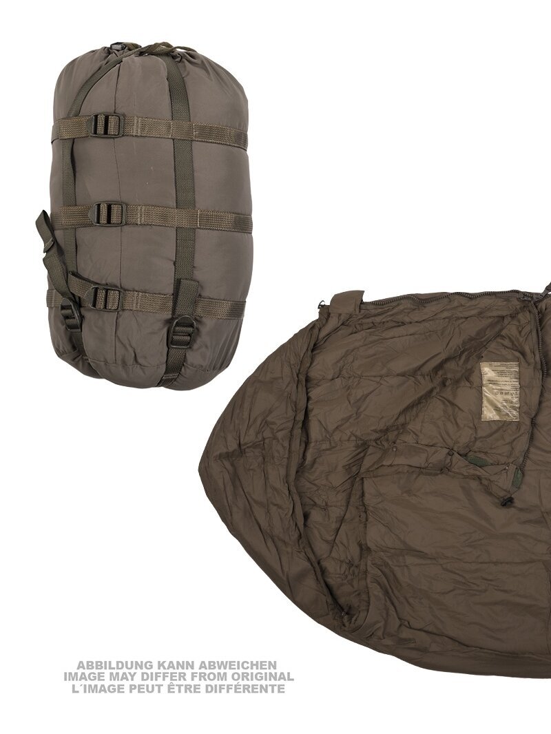 MIL-TEC German Tropiques Sleeping Bag W. Stuff Sack Used 91410700 1