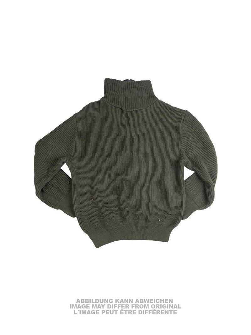 MIL-TEC Greek Dark Sweater With Zipper Used 91083590 alyvžalia 1