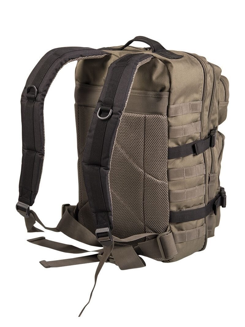 Mil-Tec Assault kuprinė Large 36L, ranger žalia/juoda 1
