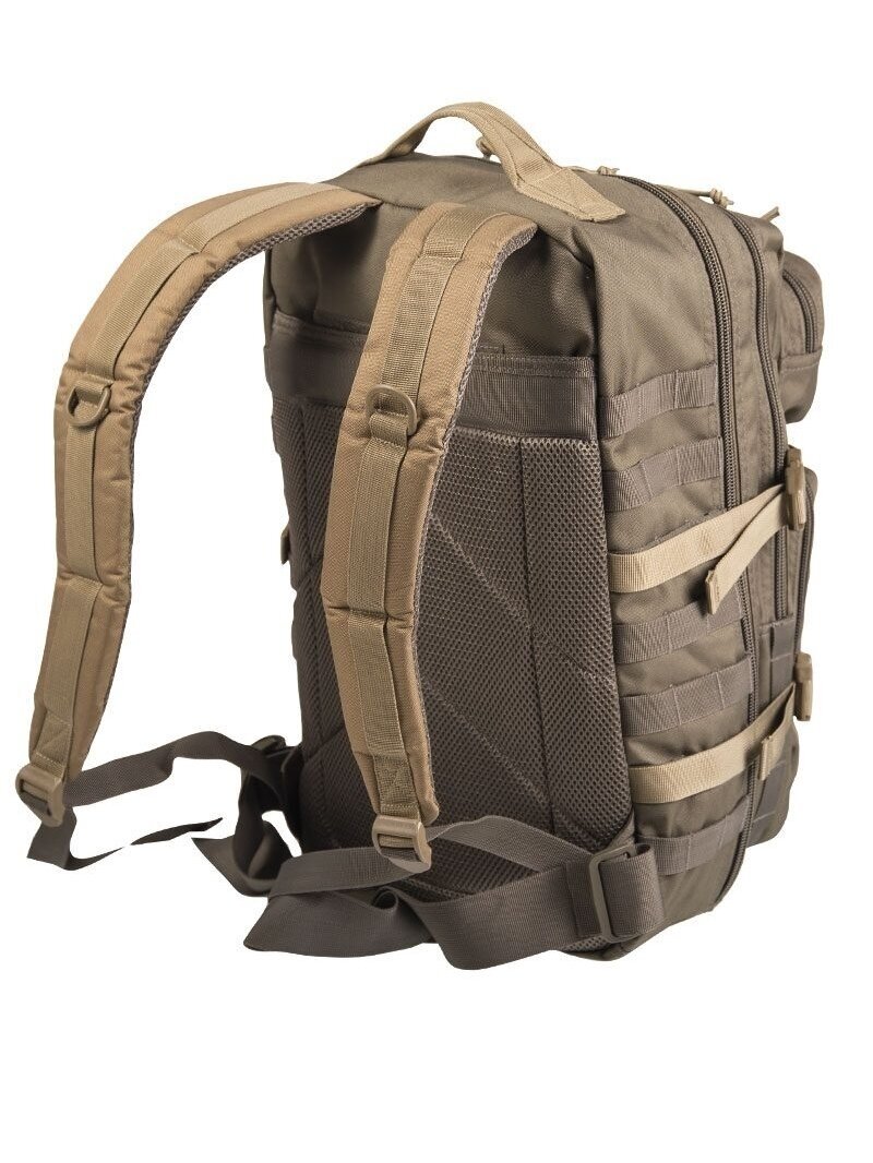 Mil-Tec Assault kuprinė Large 36L, ranger žalia/coyote 1