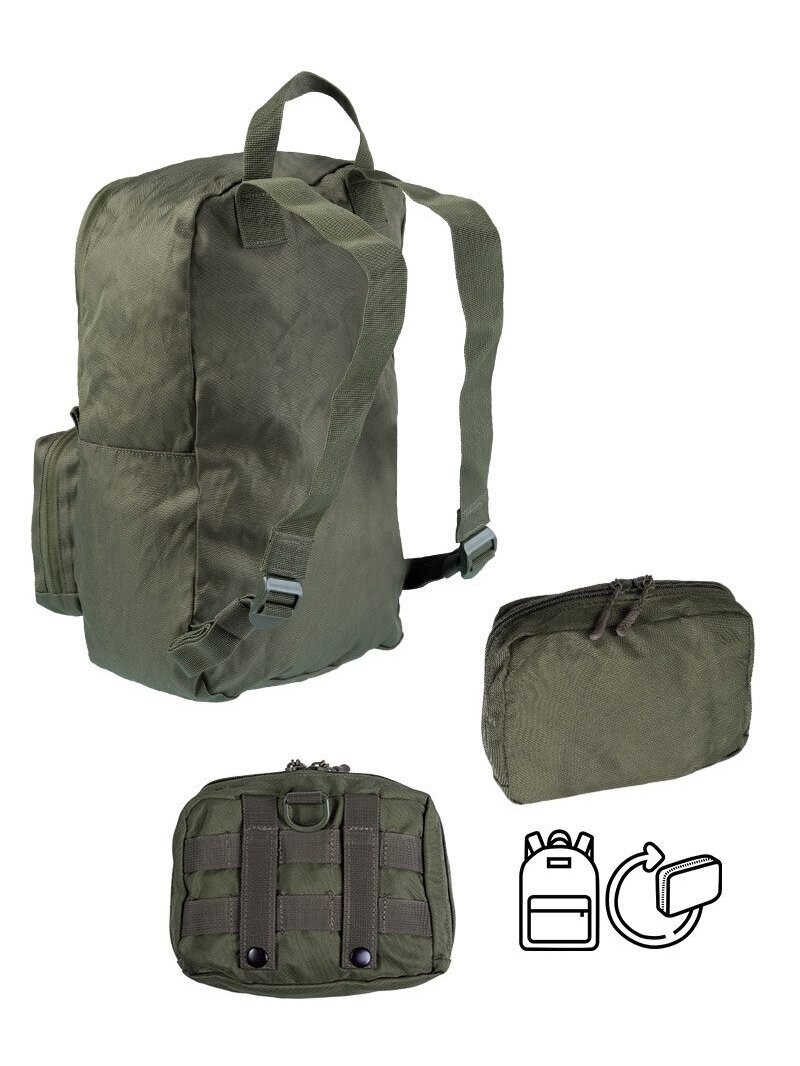 Mil-Tec Ultra Compact Assault kuprinė, ranger green 1