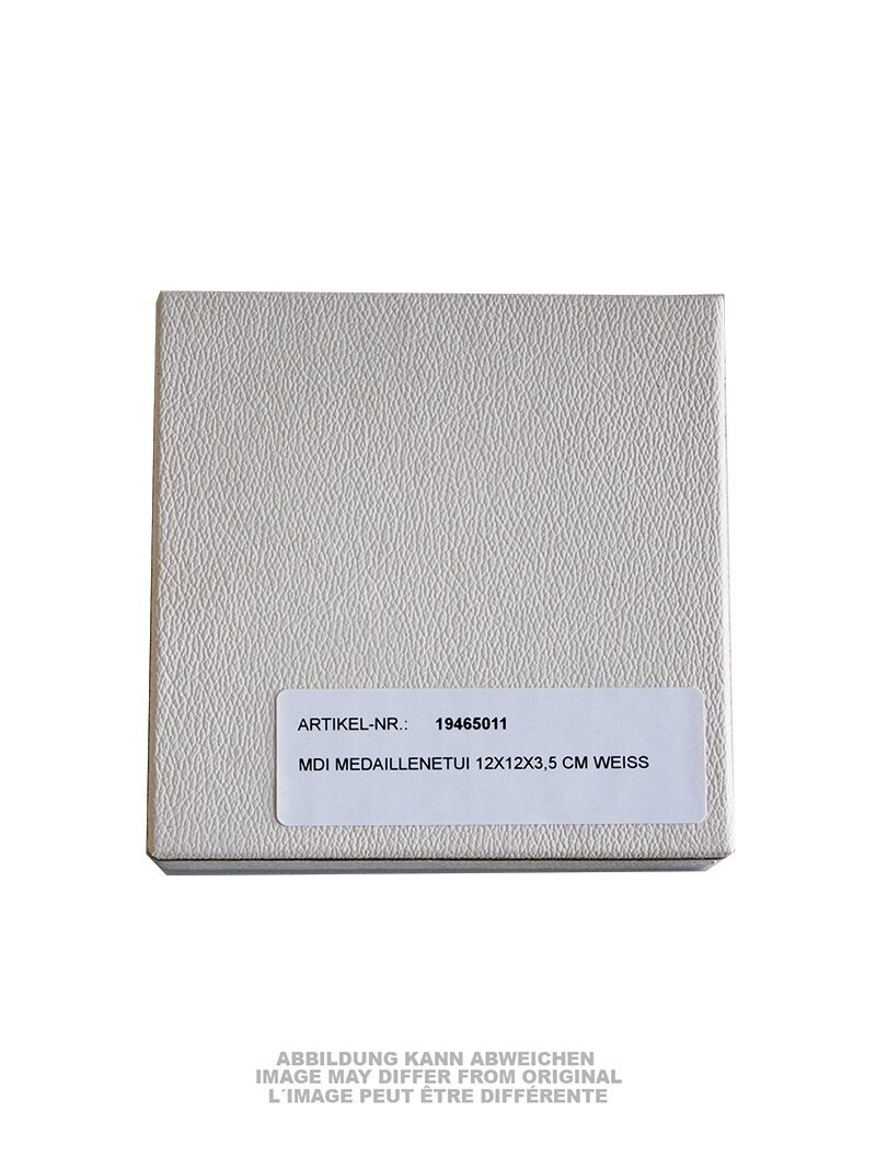 MIL-TEC medalių dėžutė 12x12x3,5 cm balta 1