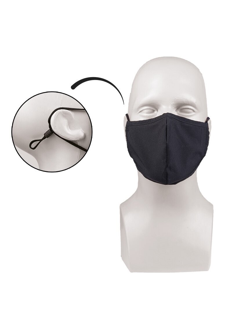MIL-TEC Burnos/nosies apsauga Pes/el plataus kirpimo juoda 1