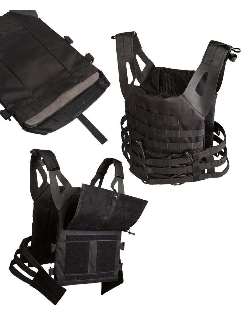 MIL-TEC Plate Carrier Vest Gen.II taktinė liemenė juoda 1 MIL-TEC Plate Carrier Vest Gen.II taktinė liemenė juoda 1