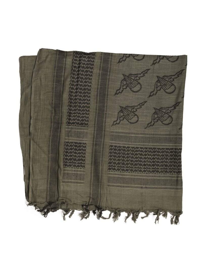 MIL-TEC šalikis Shemagh Scarf "paratrooper" alyvžalia 1