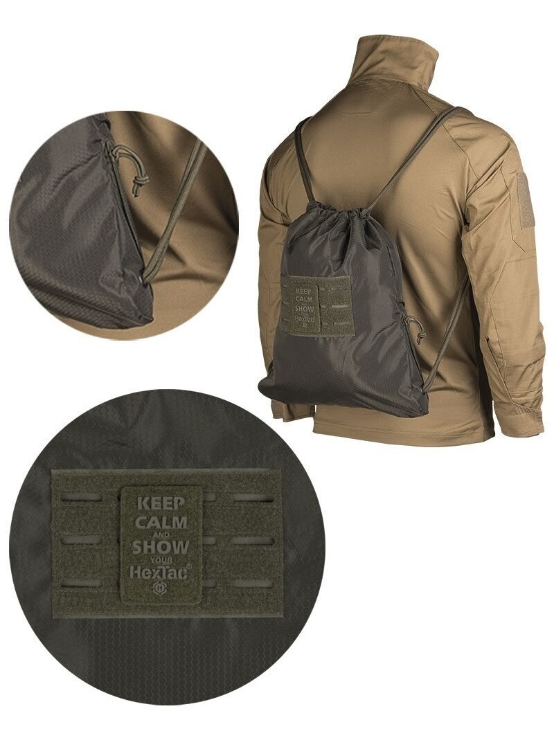 Mil-Tec Sportinis krepšys Hextac 14048001, alyvžalia 1