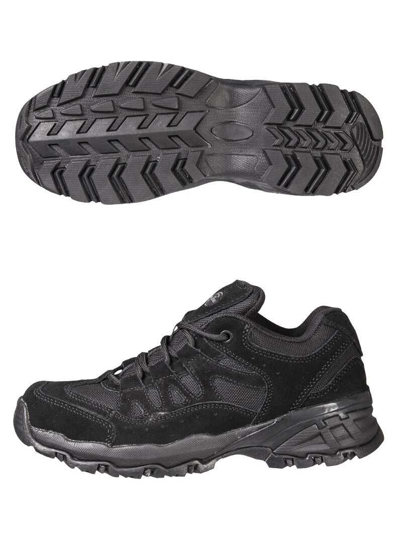 MIL-TEC Squad Shoes 2,5 Inch 12823502 juoda 1