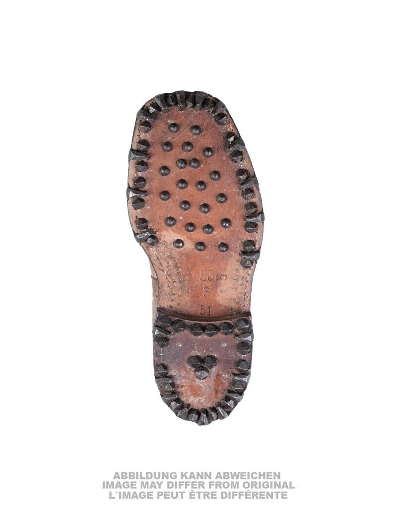 MIL-TEC Swiss Brown Mountain Boots Nailed Outsole Used kalnų batai rudi 1