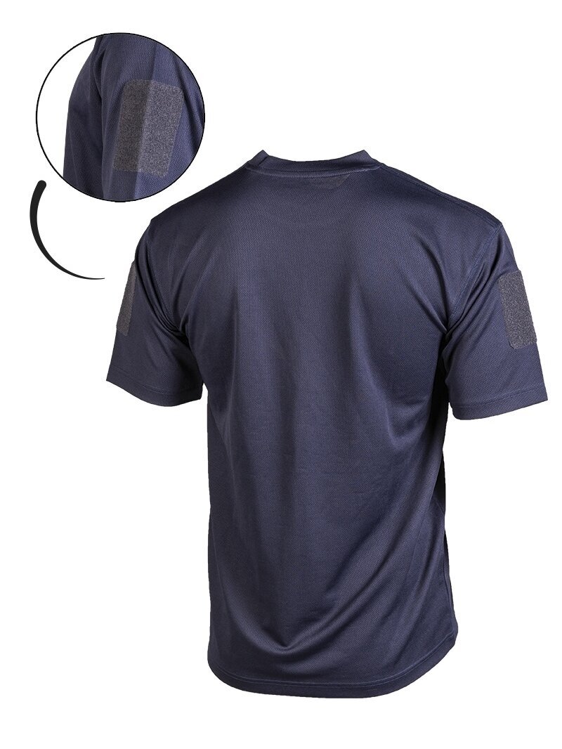 MIL-TEC Tactical T-shirt Quickdry mėlyna 1 MIL-TEC Tactical T-shirt Quickdry mėlyna 1