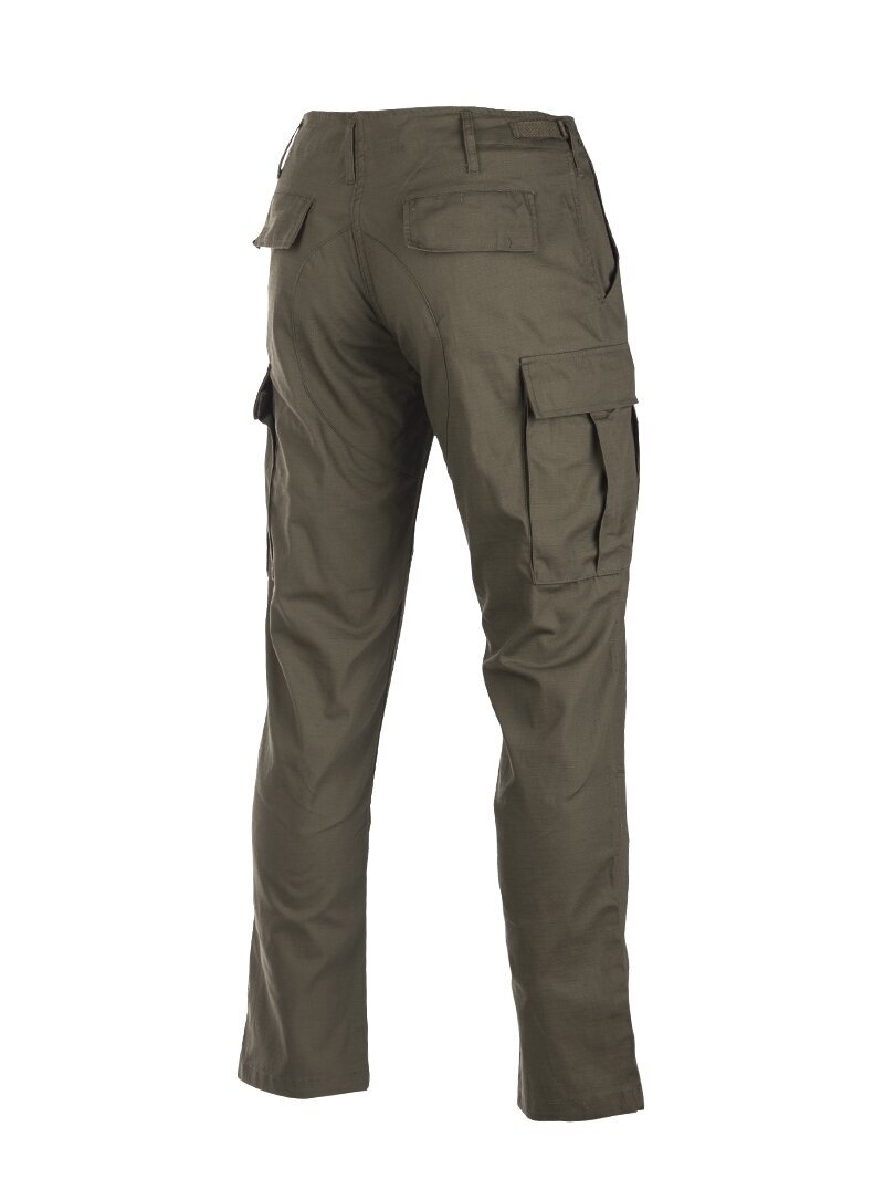 MIL-TEC US R/S BDU lauko kelnės „Slim Fit" alyvžalia 1