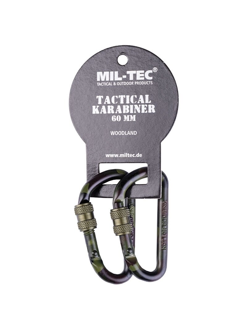 MIL-TEC taktinis karabinas 60mm (pora) alyvžalia 1 MIL-TEC taktinis karabinas 60mm (pora) alyvžalia 1